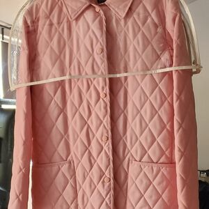 Brooks Brothers Pink Quilted Jacket